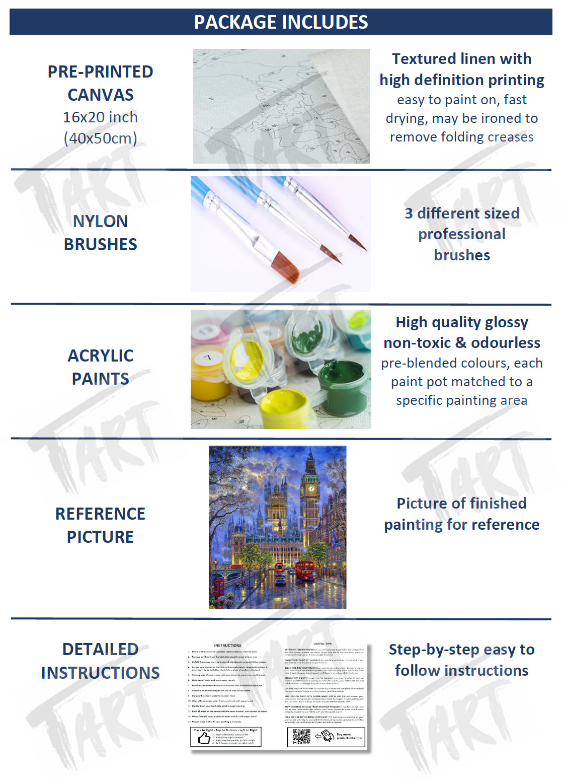 Paint by Numbers Kit (London Big Ben)