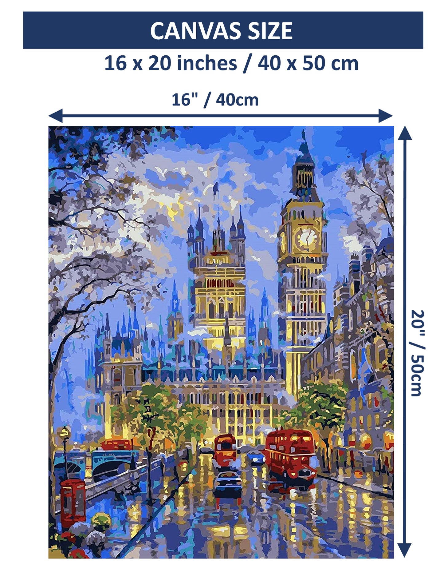 Paint by Numbers Kit (London Big Ben)