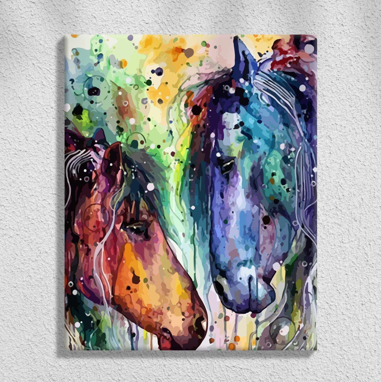 Paint by Numbers Kit 40x50cm (Two Horses)