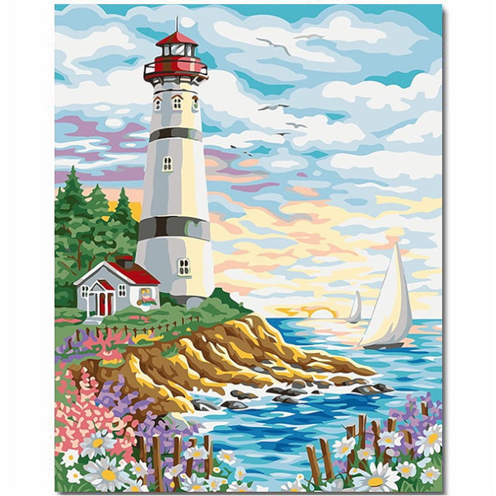 Paint by Numbers Kit (Lighthouse)