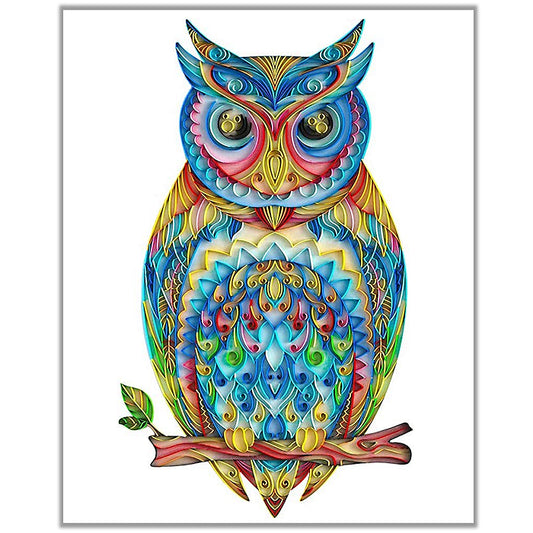 Paper Quilling Kit 40x50cm (Owl)