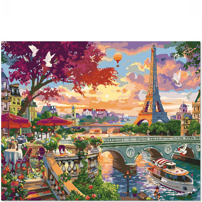 Paint by Numbers Kit (Blooming Paris)