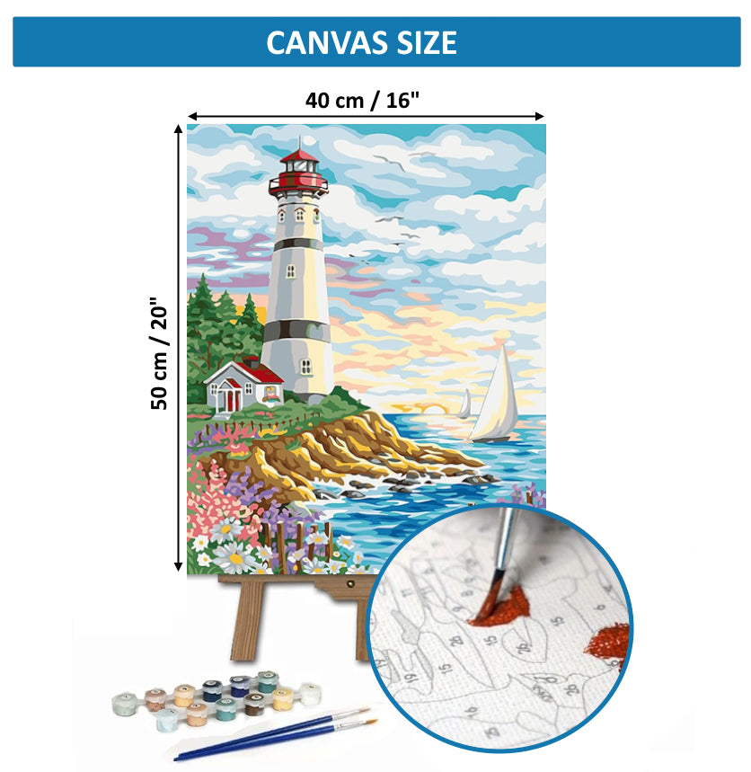 Paint by Numbers Kit (Lighthouse)